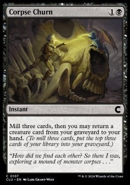 Corpse Churn⁣ - Ravnica: Cluedo Edition⁣ (Common)⁣ [107]
