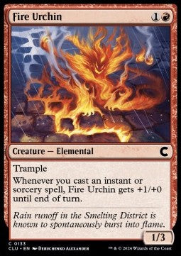 Fire Urchin⁣ - Ravnica: Cluedo Edition⁣ (Common)⁣ [133]