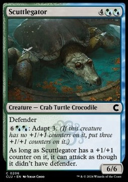 Scuttlegator⁣ - Ravnica: Cluedo Edition⁣ (Common)⁣ [206]