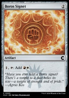 Boros Signet⁣ - Ravnica: Cluedo Edition⁣ (Common)⁣ [220]