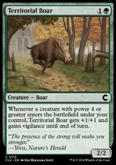 Territorial Boar⁣ - Ravnica: Cluedo Edition⁣ (Common)⁣ [175]