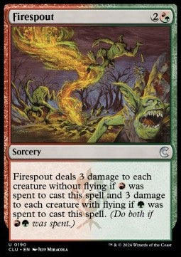 Firespout⁣ - Ravnica: Cluedo Edition⁣ (Uncommon)⁣ [190]