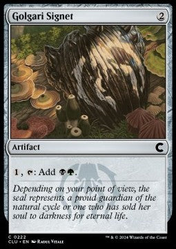 Golgari Signet⁣ - Ravnica: Cluedo Edition⁣ (Common)⁣ [222]
