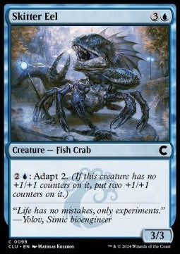 Skitter Eel⁣ - Ravnica: Cluedo Edition⁣ (Common)⁣ [98]