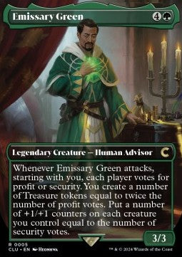 Emissary Green⁣ - Ravnica: Cluedo Edition⁣ (Rare)⁣ [5]