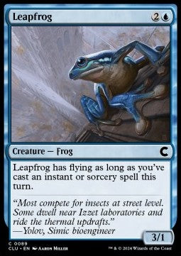 Leapfrog⁣ - Ravnica: Cluedo Edition⁣ (Common)⁣ [89]