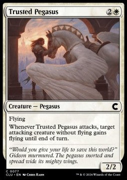 Trusted Pegasus⁣ - Ravnica: Cluedo Edition⁣ (Common)⁣ [77]