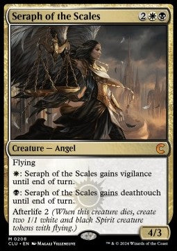Seraph of the Scales⁣ - Ravnica: Cluedo Edition⁣ (Mythic)⁣ [208]