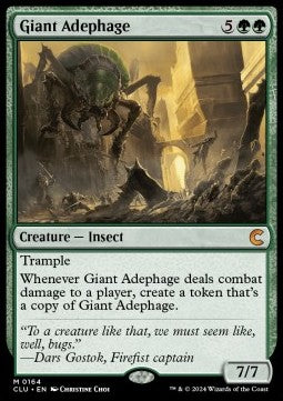 Giant Adephage⁣ - Ravnica: Cluedo Edition⁣ (Mythic)⁣ [164]