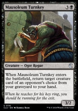 Mausoleum Turnkey⁣ - Ravnica: Cluedo Edition⁣ (Uncommon)⁣ [116]