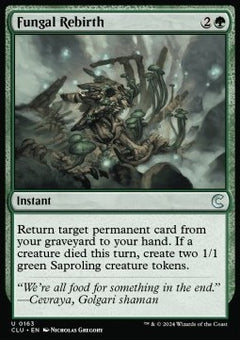 Fungal Rebirth⁣ - Ravnica: Cluedo Edition⁣ (Uncommon)⁣ [163]