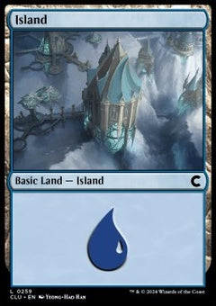 Island (V.2)⁣ - Ravnica: Cluedo Edition⁣ (Land)⁣ [259]