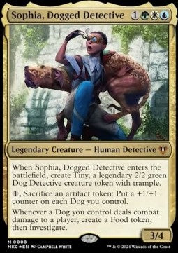 Sophia, Dogged Detective⁣ - Commander: Murders at Karlov Manor⁣ (Mythic)⁣ [8]