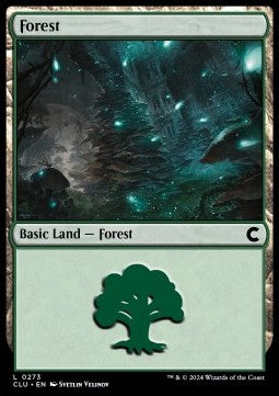Forest (V.4)⁣ - Ravnica: Cluedo Edition⁣ (Land)⁣ [272]