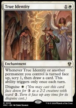 True Identity⁣ - Commander: Murders at Karlov Manor⁣ (Rare)⁣ [16]