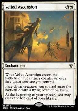Veiled Ascension⁣ - Commander: Murders at Karlov Manor⁣ (Rare)⁣ [18]