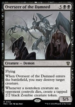 Overseer of the Damned⁣ - Commander: Murders at Karlov Manor⁣ (Rare)⁣ [132]