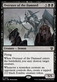 Overseer of the Damned⁣ - Commander: Murders at Karlov Manor⁣ (Rare)⁣ [132]