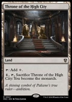 Throne of the High City⁣ - Commander: Murders at Karlov Manor⁣ (Rare)⁣ [307]
