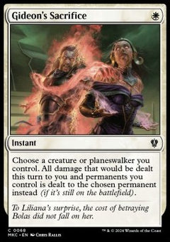Gideon's Sacrifice⁣ - Commander: Murders at Karlov Manor⁣ (Common)⁣ [68]