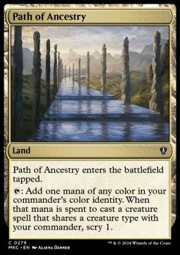 Path of Ancestry⁣ - Commander: Murders at Karlov Manor⁣ (Common)⁣ [279]