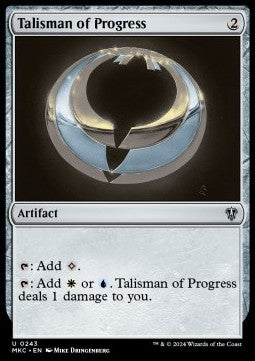 Talisman of Progress⁣ - Commander: Murders at Karlov Manor⁣ (Uncommon)⁣ [243]
