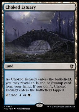 Choked Estuary⁣ - Commander: Murders at Karlov Manor⁣ (Rare)⁣ [254]