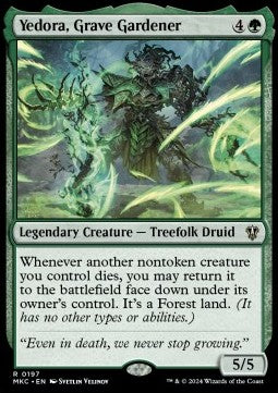 Yedora, Grave Gardener⁣ - Commander: Murders at Karlov Manor⁣ (Rare)⁣ [197]