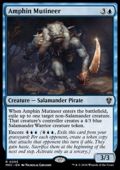 Amphin Mutineer⁣ - Commander: Murders at Karlov Manor⁣ (Rare)⁣ [95]