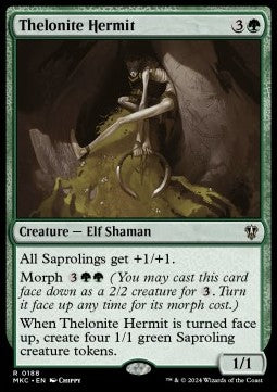 Thelonite Hermit⁣ - Commander: Murders at Karlov Manor⁣ (Rare)⁣ [188]