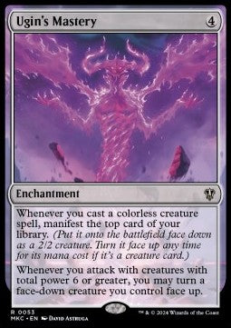 Ugin's Mastery⁣ - Commander: Murders at Karlov Manor⁣ (Rare)⁣ [53]