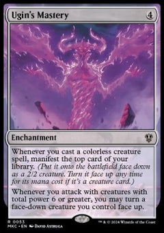 Ugin's Mastery⁣ - Commander: Murders at Karlov Manor⁣ (Rare)⁣ [53]
