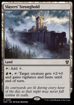 Slayers' Stronghold⁣ - Commander: Murders at Karlov Manor⁣ (Rare)⁣ [295]
