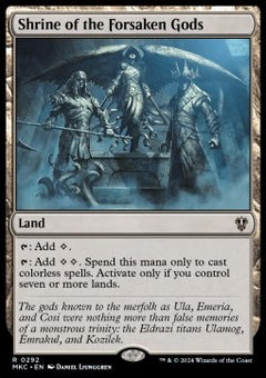 Shrine of the Forsaken Gods⁣ - Commander: Murders at Karlov Manor⁣ (Rare)⁣ [292]