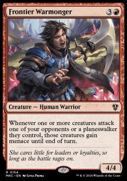 Frontier Warmonger⁣ - Commander: Murders at Karlov Manor⁣ (Rare)⁣ [154]