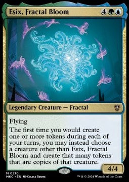 Esix, Fractal Bloom⁣ - Commander: Murders at Karlov Manor⁣ (Mythic)⁣ [210]