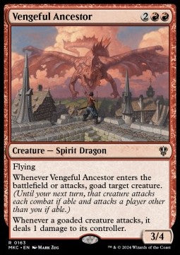 Vengeful Ancestor⁣ - Commander: Murders at Karlov Manor⁣ (Rare)⁣ [163]