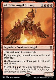 Akroma, Angel of Fury⁣ - Commander: Murders at Karlov Manor⁣ (Mythic)⁣ [146]