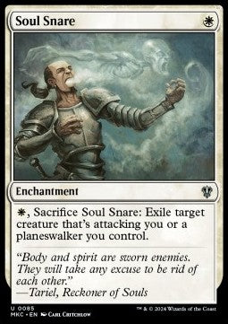 Soul Snare⁣ - Commander: Murders at Karlov Manor⁣ (Uncommon)⁣ [85]