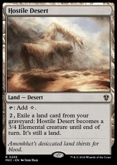 Hostile Desert⁣ - Commander: Murders at Karlov Manor⁣ (Rare)⁣ [266]