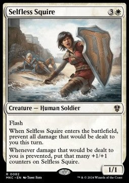 Selfless Squire⁣ - Commander: Murders at Karlov Manor⁣ (Rare)⁣ [82]