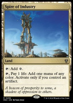 Spire of Industry⁣ - Commander: Murders at Karlov Manor⁣ (Rare)⁣ [296]