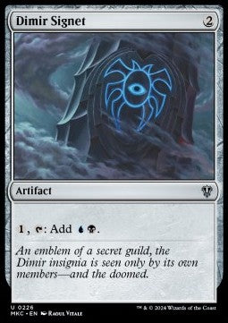 Dimir Signet⁣ - Commander: Murders at Karlov Manor⁣ (Uncommon)⁣ [226]