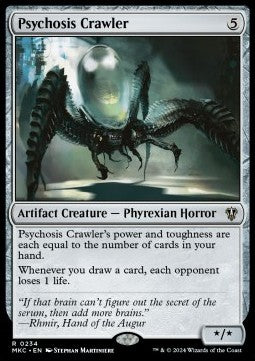 Psychosis Crawler⁣ - Commander: Murders at Karlov Manor⁣ (Rare)⁣ [234]