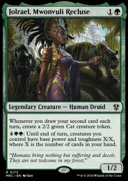 Jolrael, Mwonvuli Recluse⁣ - Commander: Murders at Karlov Manor⁣ (Rare)⁣ [173]