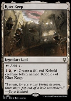 Kher Keep⁣ - Commander: Murders at Karlov Manor⁣ (Rare)⁣ [270]