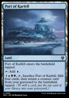 Port of Karfell⁣ - Commander: Murders at Karlov Manor⁣ (Uncommon)⁣ [280]