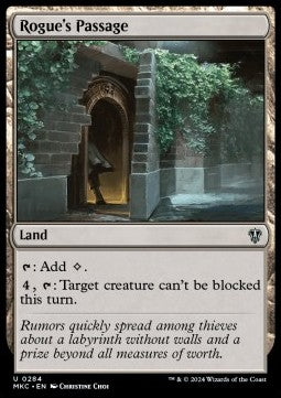 Rogue's Passage⁣ - Commander: Murders at Karlov Manor⁣ (Uncommon)⁣ [284]