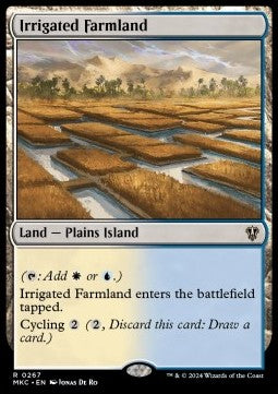 Irrigated Farmland⁣ - Commander: Murders at Karlov Manor⁣ (Rare)⁣ [267]