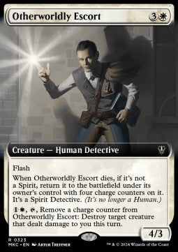 Otherworldly Escort⁣ - Commander: Murders at Karlov Manor: Extras⁣ (Rare)⁣ [323]